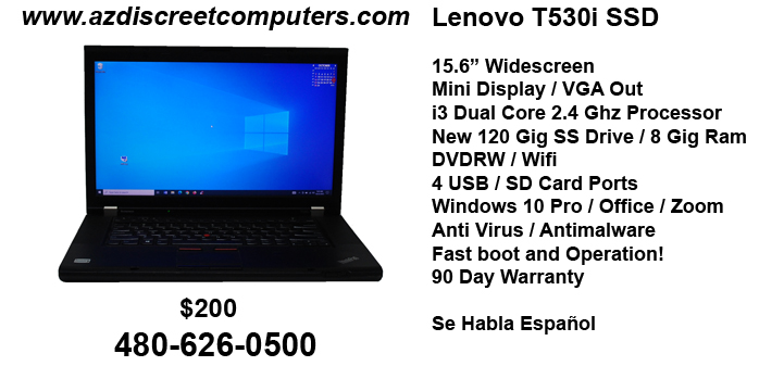 Lenovo T530i SSD
